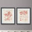 Corail antique, ensemble de 2 reproductions d’art encadrées sur papier-1555425094