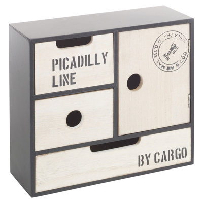 25 cm W Chest of 3 Drawers