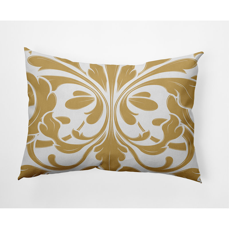 Coussin lombaire intérieur / extérieur British Colonial, Orange