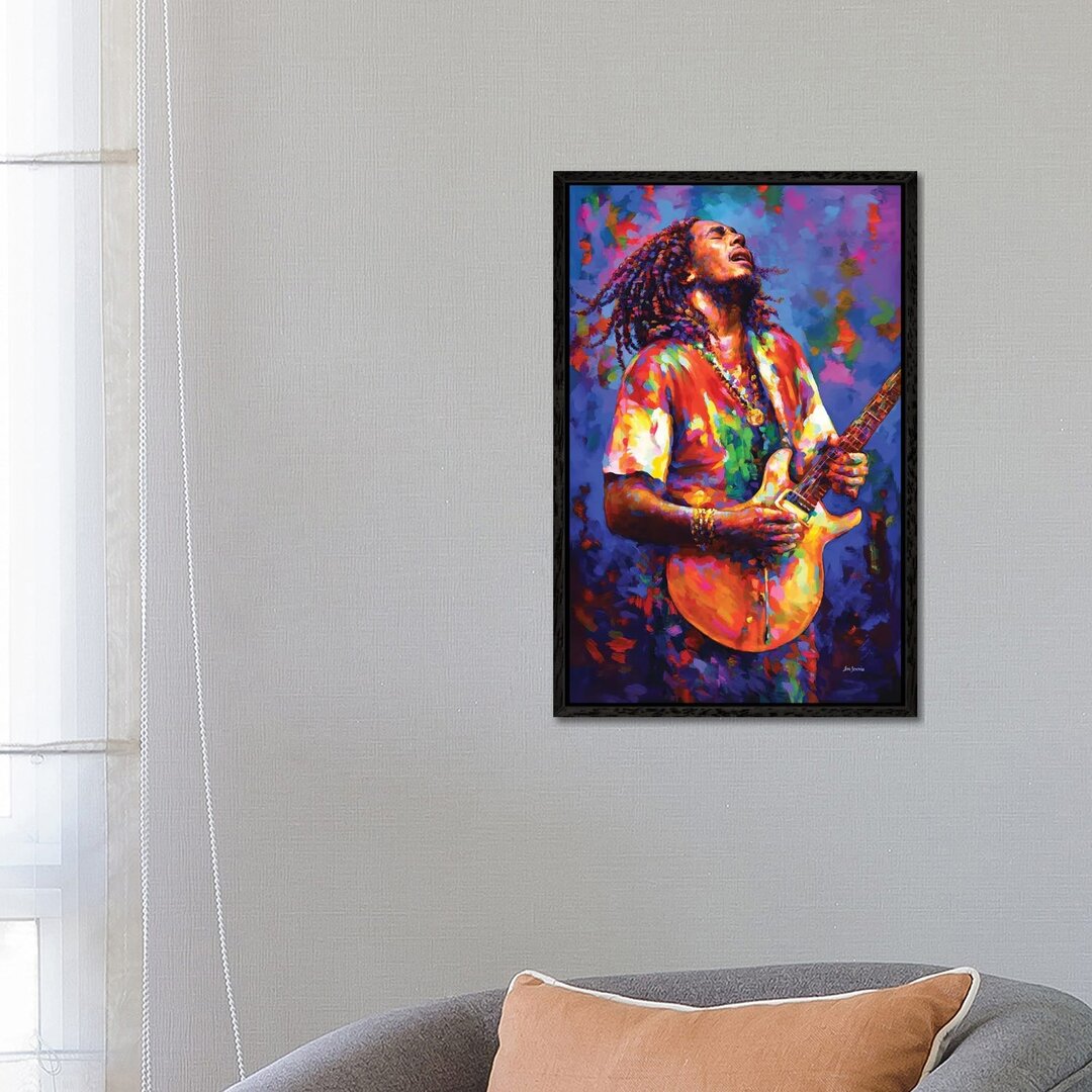 Leinwandbild Bob Marley von Leon Devenice