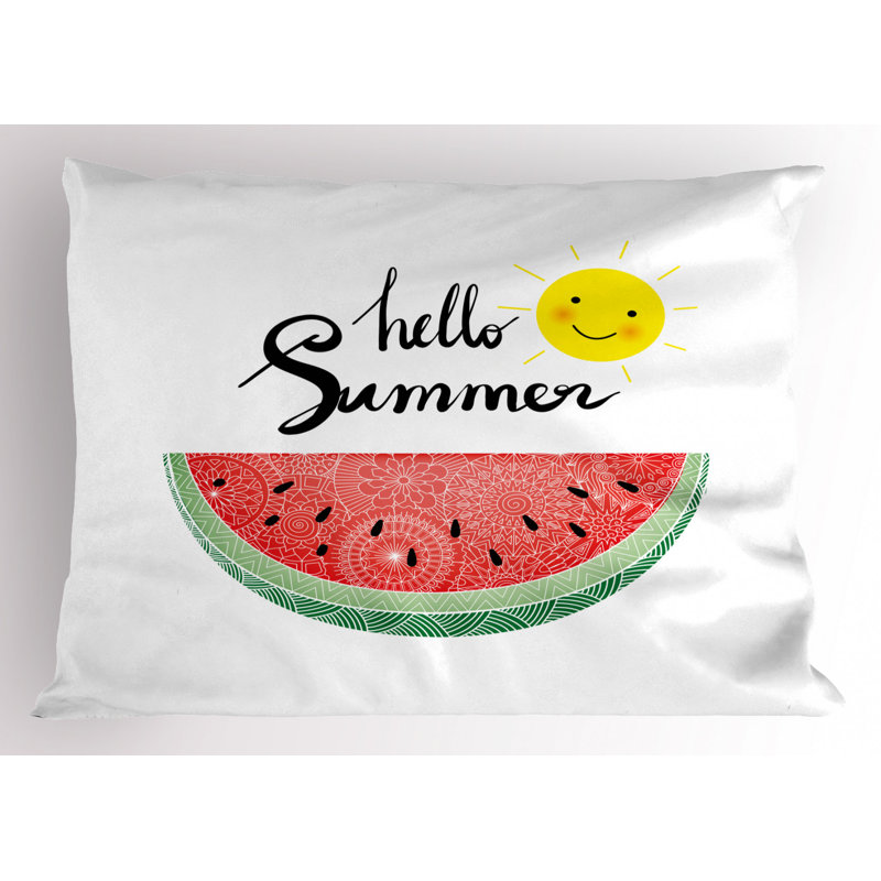 Sun Polyester Sham Set, Queen