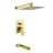 Shower Faucet Set with Tub Spout Bathtub Faucet Kit Shower Tub Faucet Set-110136304