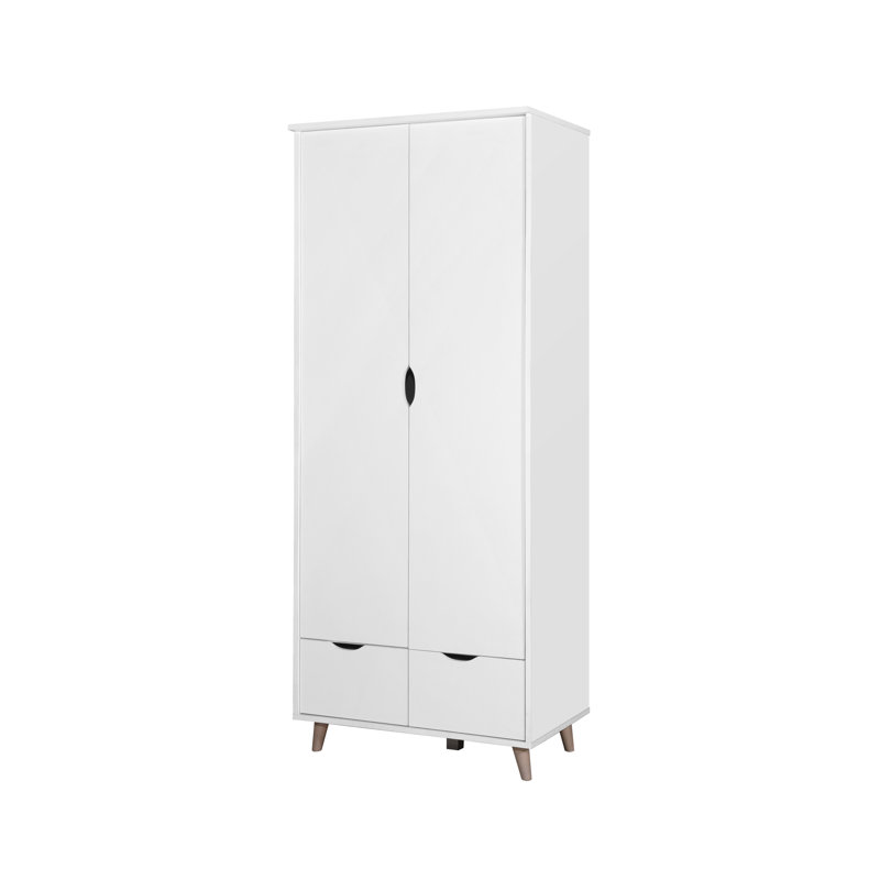 Reagan 2 Door Manufactured Wood Wardrobe