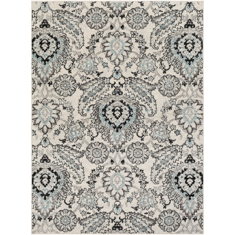 Gorney Southwestern Indoor Rug, Rectangle 5'3" x 7'3"