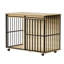 Meubles pour cage de chien, meubles pour grande cage avec plateau pour chiens de taille moyenne, chenil en bois-339054203