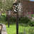 Matte Black Solar Powered Integrated LED Pathway Light Pack