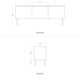 Clad 72'' Sideboard