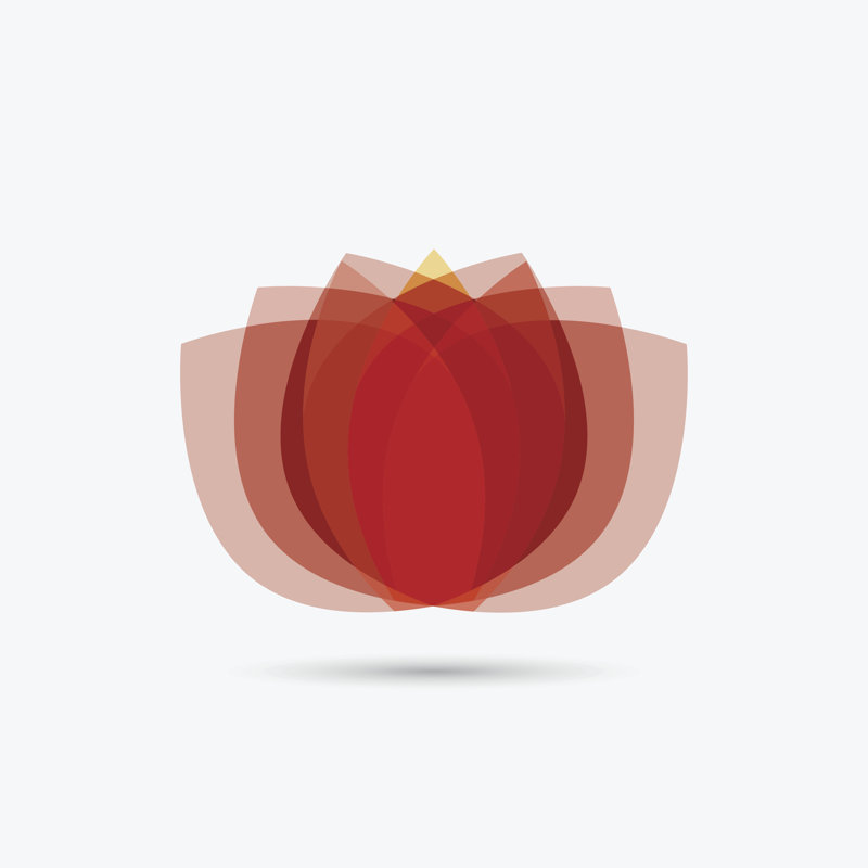 Lotus Icon par Shuoshu, H 20 po x l 20 po