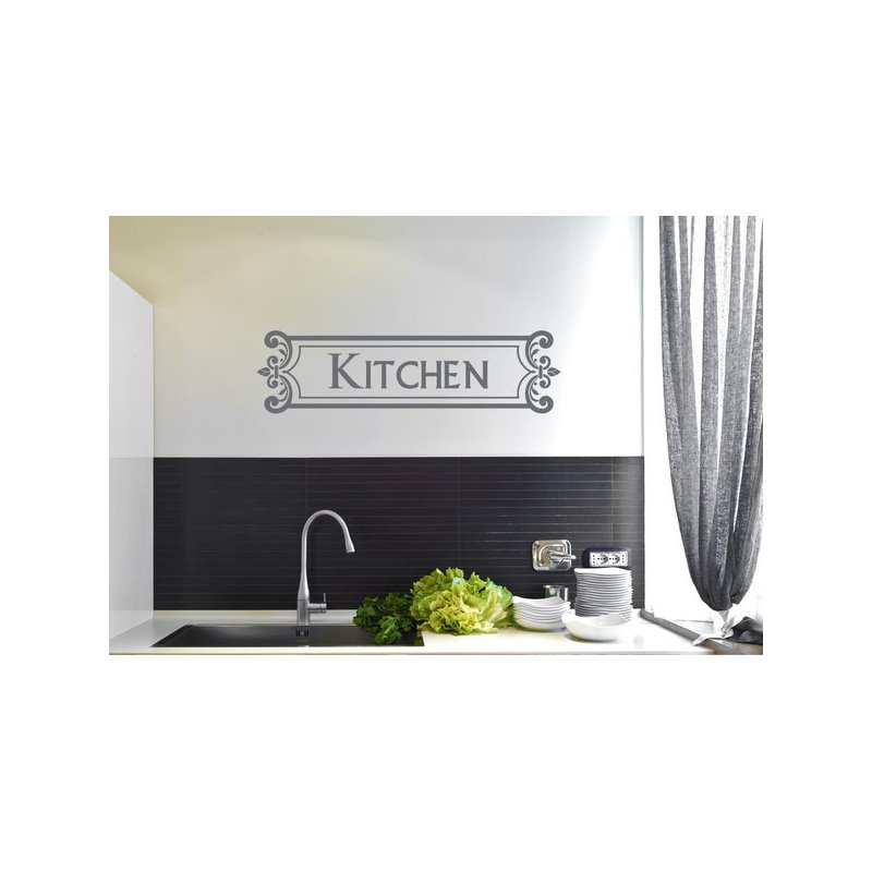 Wall Decal, Medium, Grey