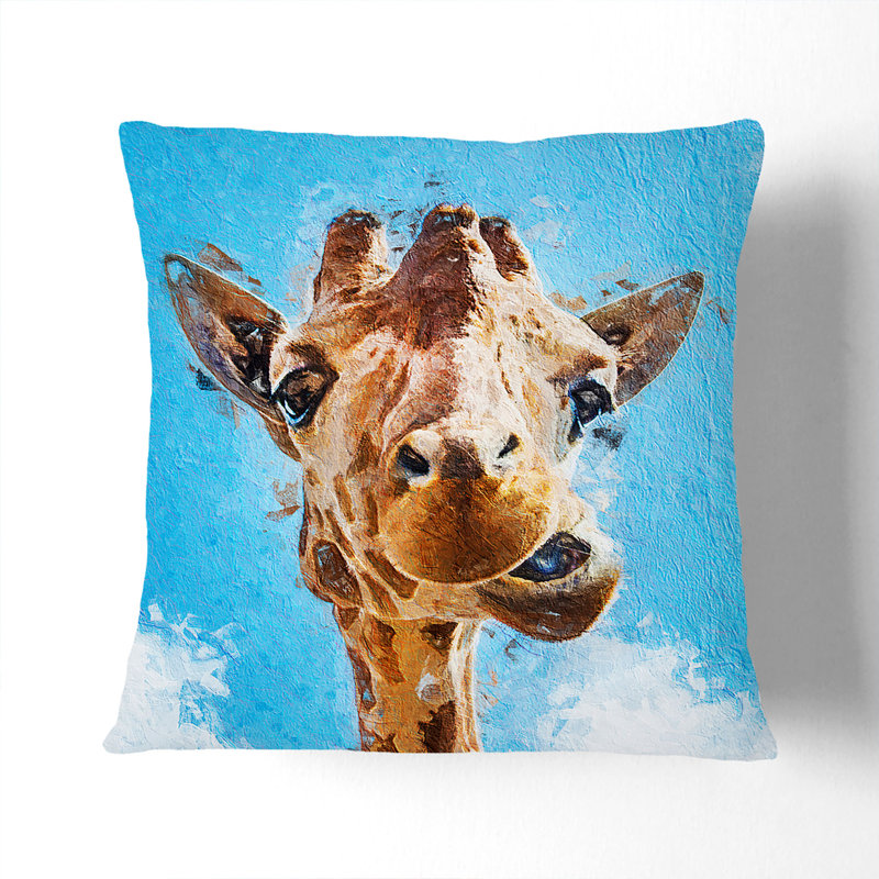Square Throw Cushion, 55cm H x 55cm W x 20cm D