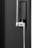 Black Storage Cabinet, Adjustable Height Dividers, Handle Locks, Spring Loaded Door Metal Exquisite-879645619