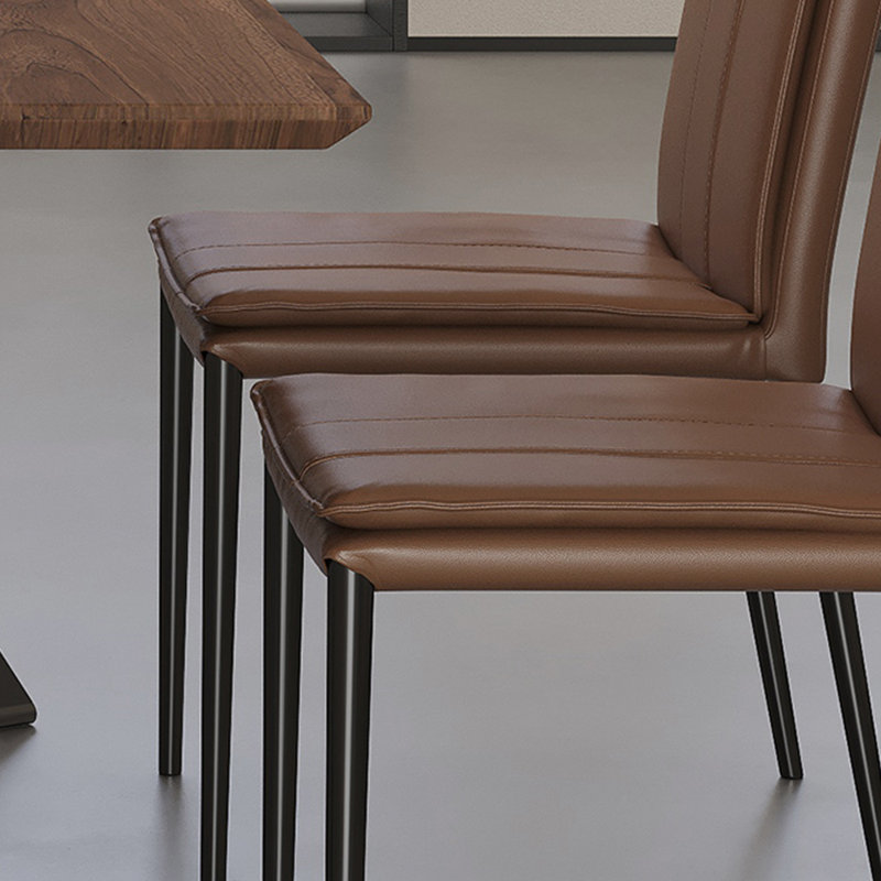 Modern vintage high-class dining table set, 29.5"H x 62.9"L x 35.4"W