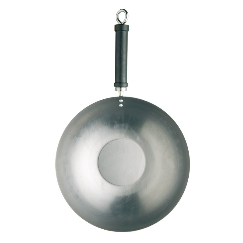 World of Flavours Oriental 30cm Carbon Steel Wok
