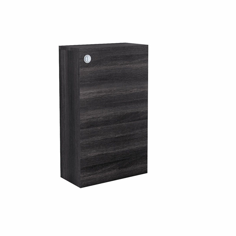 Maikol Floor Mounted Bathroom Storage Cabinet, Charcoal