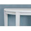 Console demi-lune en bois avec plancher-228656439
