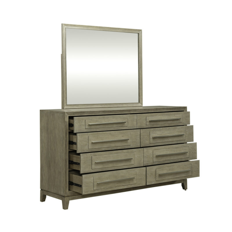 Chantee Dresser & Mirror Set