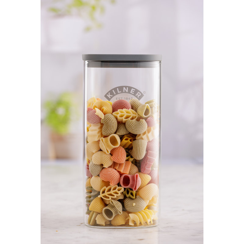 Kilner Fresh Storage Square Jar 1.5L, 1