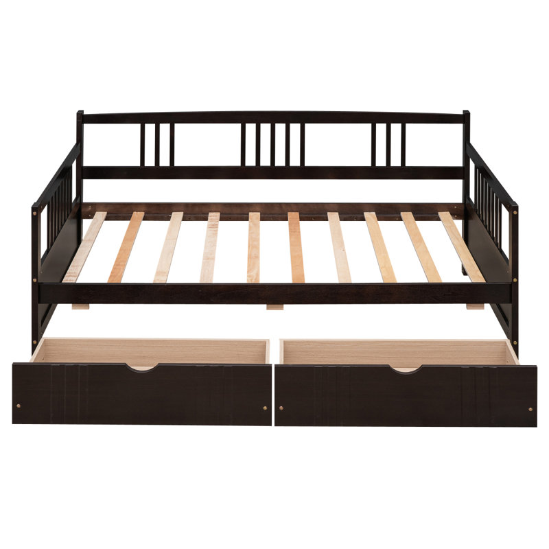 Lit de jour en bois avec deux tiroirs, SKU ANCIEN: LPAAP