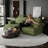 Boneless 93" Upholstered Square Arm Deep Seating Sleeper Sofa-995146182