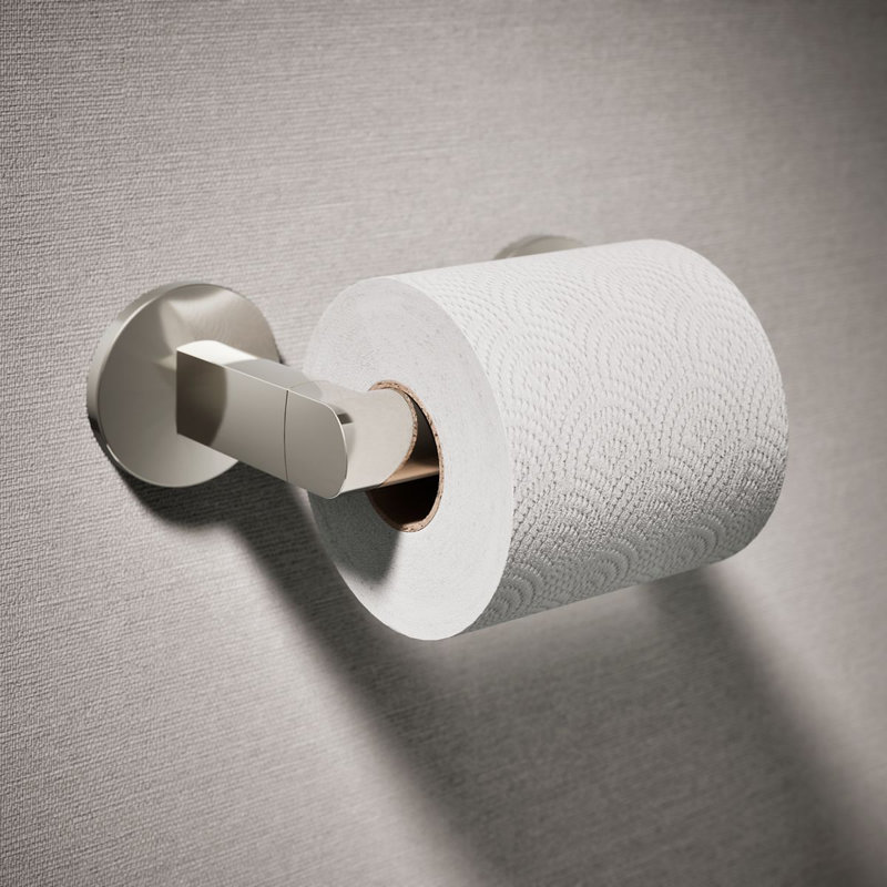 Components™ Pivoting Toilet Tissue Holder, Polished Nickel