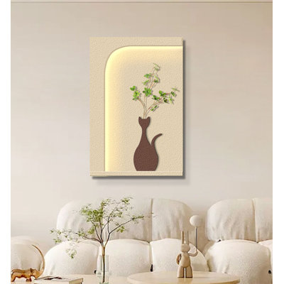 Cream - Style Sandstone Wall Decor