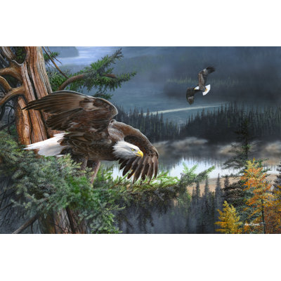 Wings Of Freedom - Wrapped Canvas Print