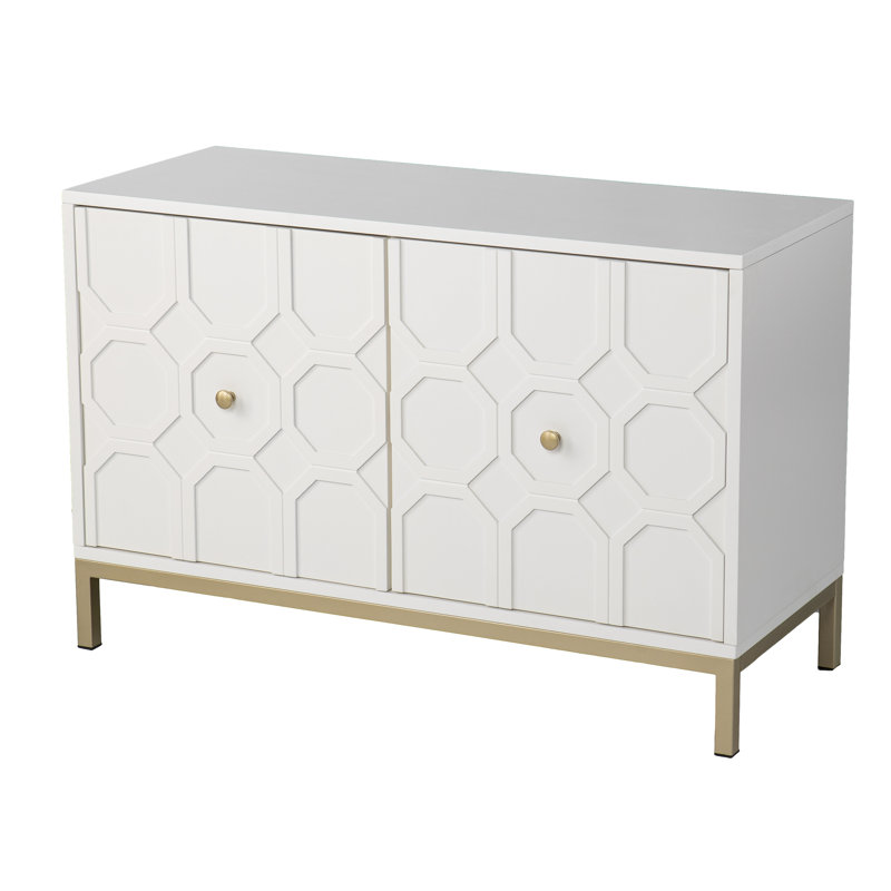 Claverton Down Accent Cabinet, White