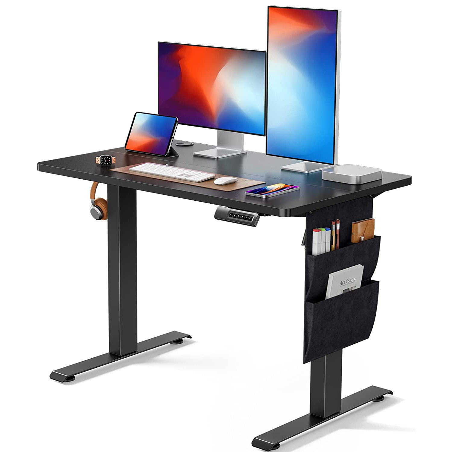 https://assets.wfcdn.com/im/45714541/compr-r85/2435/243591483/hrithvik-standing-desk-adjustable-height-electric-standing-desk-with-storage-bag-stand-up-desk-for-home-off.jpg