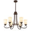 Lustre classique / traditionnel 6 lumières à intensité variable-126107131