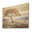 Arbre africain Spirit of the Wild II - Arbre africain sur bois-1695701532