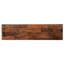 Banc de style industriel moderne en bois de manguier et en fer, durable, 52,53 X 13,77 17,77, brun