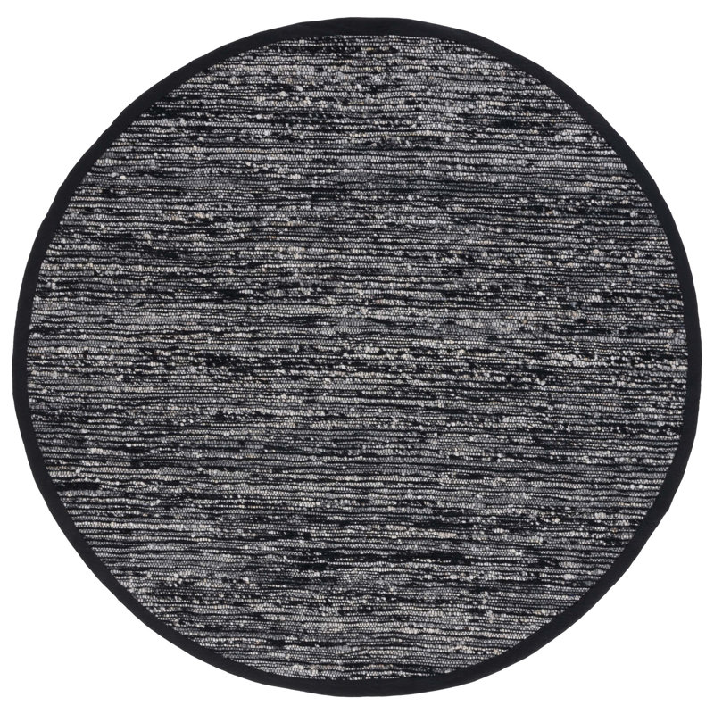Tapis en laine et coton Jarie, Rond 6 pi