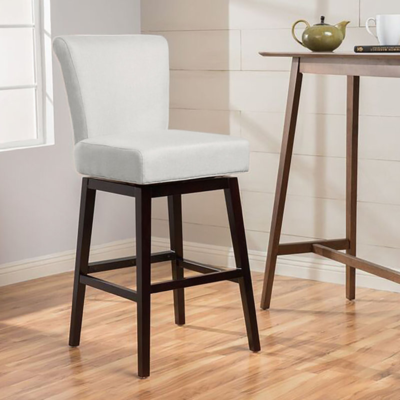 Tabouret de comptoir pivotant, Beige