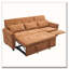 Canapé-lit escamotable en tissu 82 po Chenille-1069228963