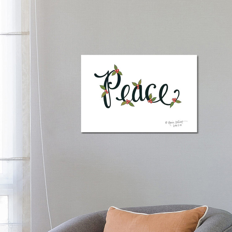 Peace With Berries by Annie LaPoint - Wrapped Canvas Gallery-Wrapped Canvas Giclée, 66.04 cm H x 45.72 cm W x 3.175 cm D