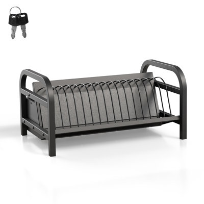 VIVO 16-Bay Laptop and Tablet Open Charging Station with Locking Compartment