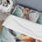 Abstract Giraffe Portrait - Animals Duvet Cover Set - Microfiber Polyester-110397726