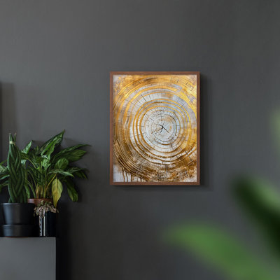 Série ABSTRACT CLxxxi - reproduction encadrée de qualité supérieure - prête à être accrochée - aucun clou requis AAI400527