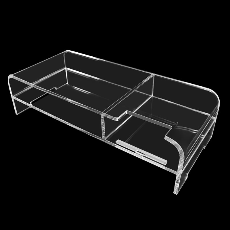 Jodena 19” Acrylic Monitor Stand