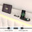 Upholstered Platform Bed with LED Lights, Charging Port, Floating Bed-2081658569-2083676633