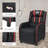 Costway Adjustable Padded Armrests and Reclining PC & Racing Game Chair-50562716