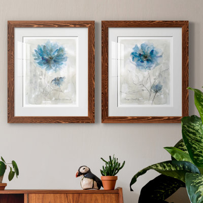 Dahlia - ensemble de 2 reproductions d'art