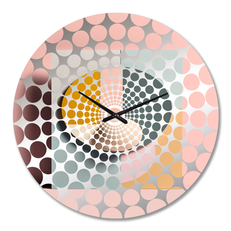 Cella - Horloge murale géométrique abstraite, Grand