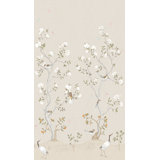 Spring Blossom Chinoiserie Floral 9.2' x 63" Wall Mural