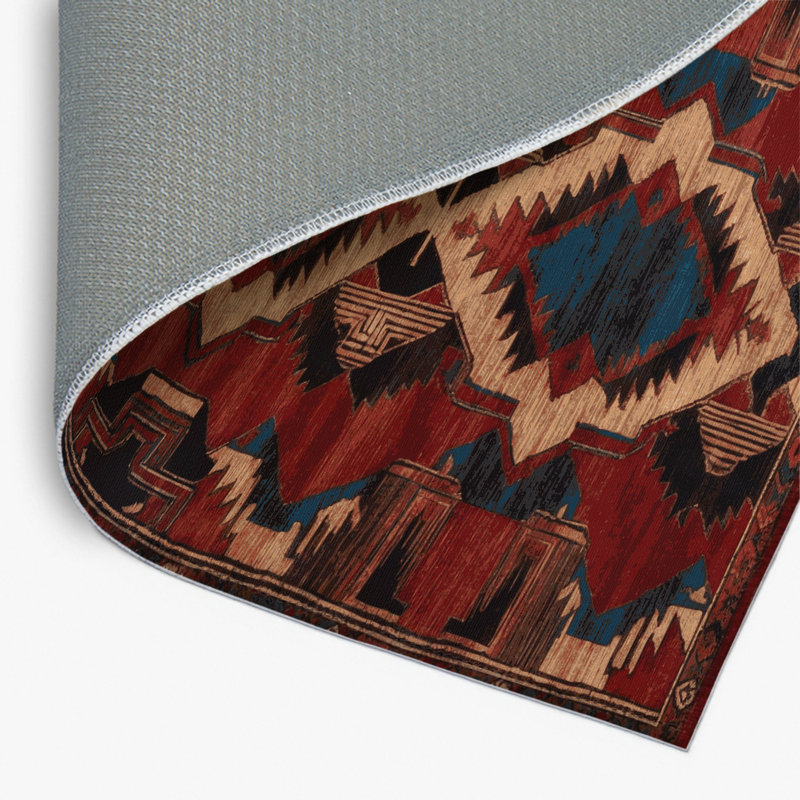 Tapis intérieur et extérieur ArtDeco, Rectangulaire 8 pi x 10 pi