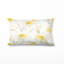 Floral Throw Pillow - French Country Soft Daffodils Printed Cushion-125944484