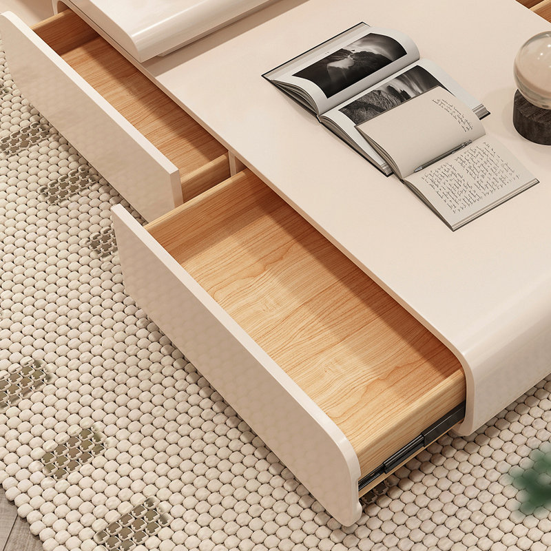 Table basse rétractable de style français
