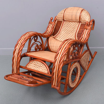 Chaise berçante Natural