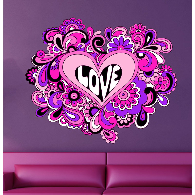 Wall Decal, 46" H x 55" W