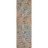 Tweedy Handmade Hand Tufted Wool Orange/Blue/Green Rug